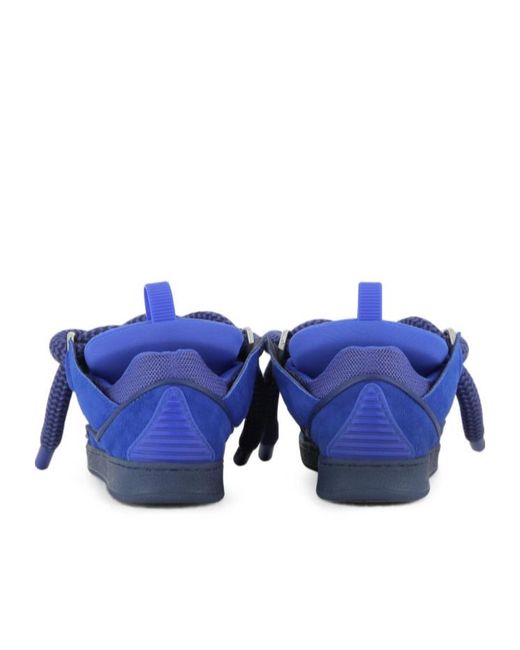 Lanvin Blue Curb Sneakers