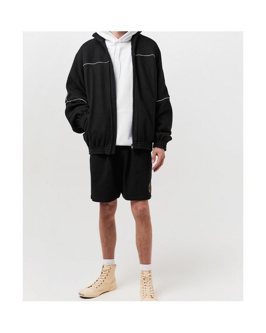 Balenciaga Black Logo Sweatpants Cardigan for men