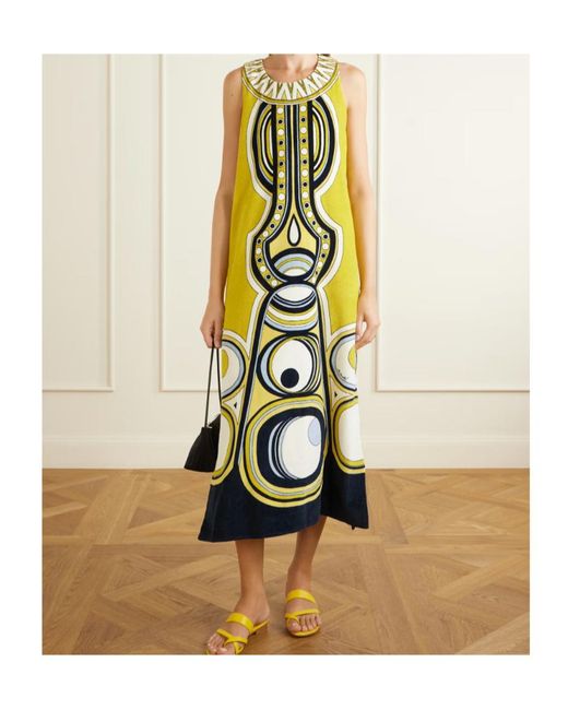 LaDoubleJ Multicolor Totem Placée Dress