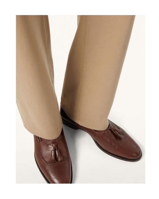 Loro Piana Brown Serge Walk Loafer for men