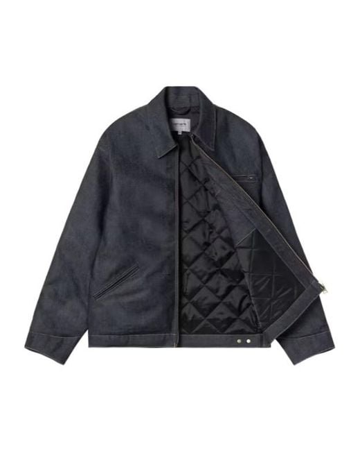 Carhartt Blue Og Detroit Jacket for men
