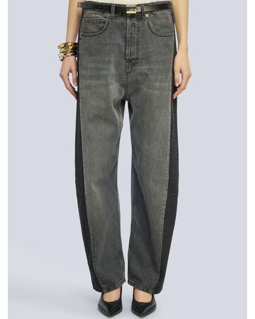 Semicouture Gray Jeans
