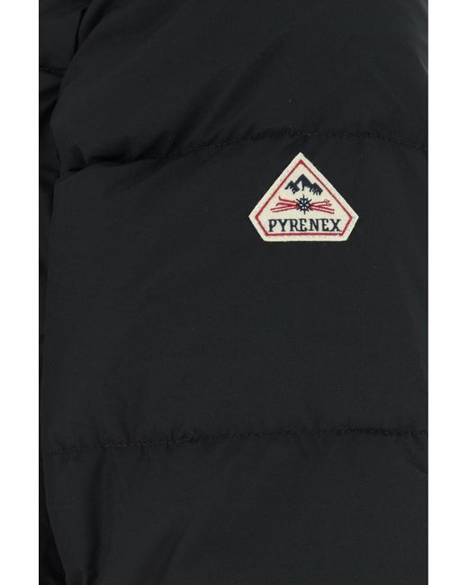 Pyrenex Black Spoutnic Ripstop Down Jacket for men