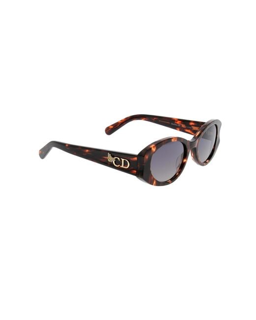 Dior White Eyewear Glow B3I Butterfly Frame Sunglasses