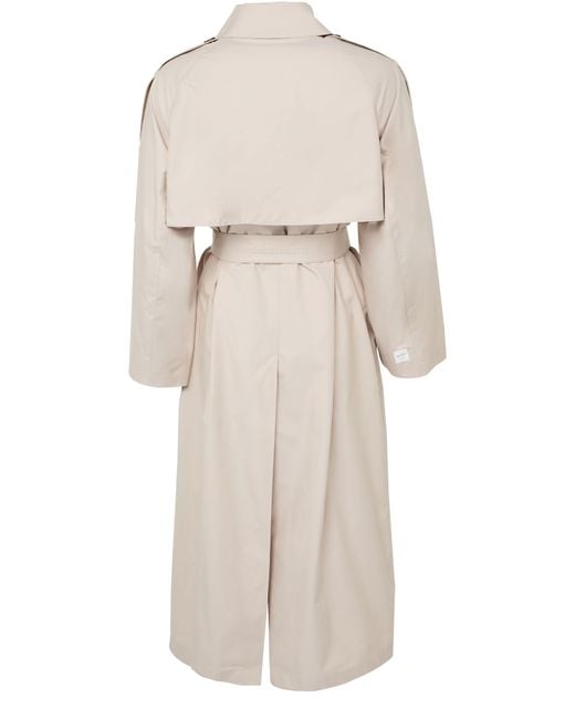 Max Mara Natural Long Trench Coat