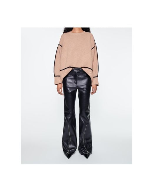 Stand Studio Blue Belt Loop Biker Pants