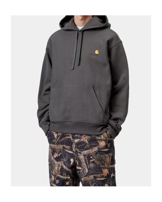Carhartt Multicolor American Script Logo-Embroidered Hoodie for men