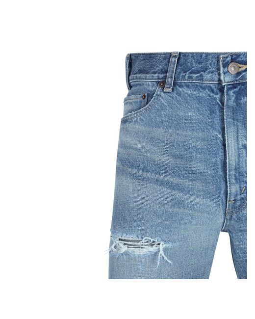 Céline Blue Ripped Jeans for men