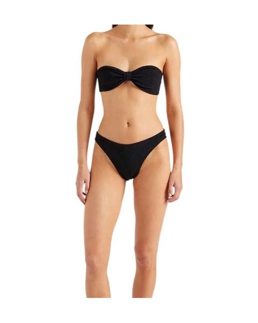 Hunza G Black Jean Bikini