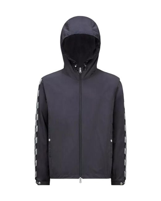 Moncler Blue Moyse Zip-Up Jacket for men