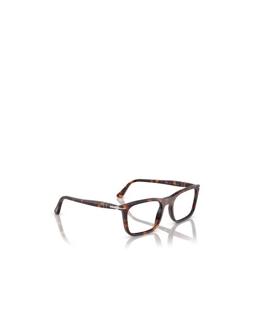 Persol White Rectangle-Frame Glasses for men