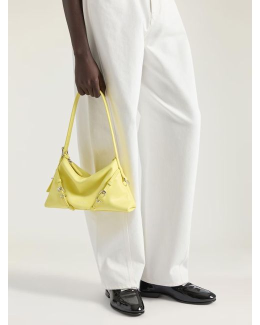 Givenchy Yellow Mini Voyou Tote Bag
