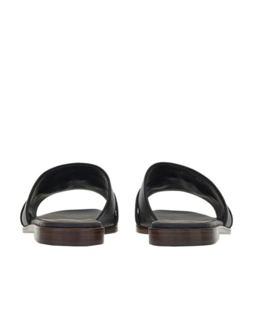 Ferragamo White Ferragamo Oria Gancini Slides