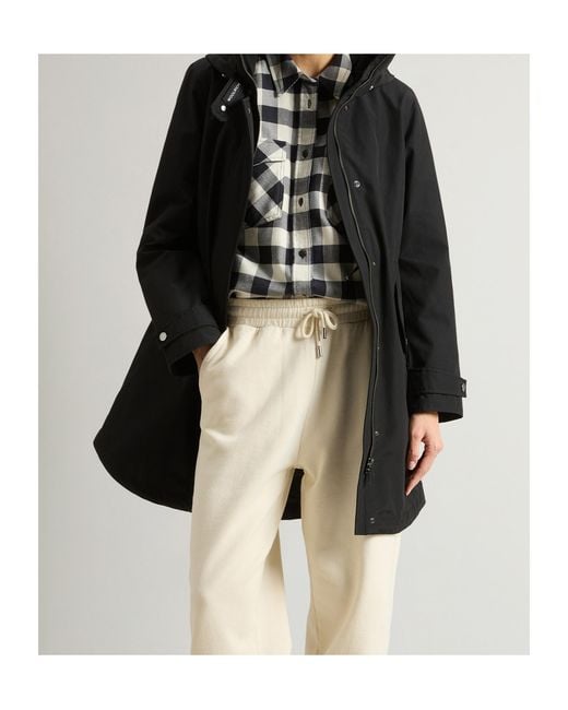 Woolrich Black Ramar Straight Hem Parka