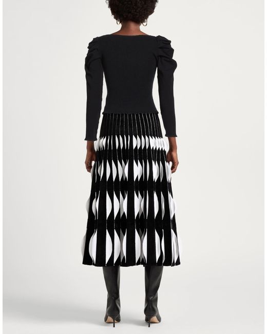 Farm Rio Black Ribbed-Knit Jumper