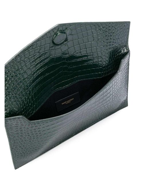 Saint Laurent Green Uptown Pouch