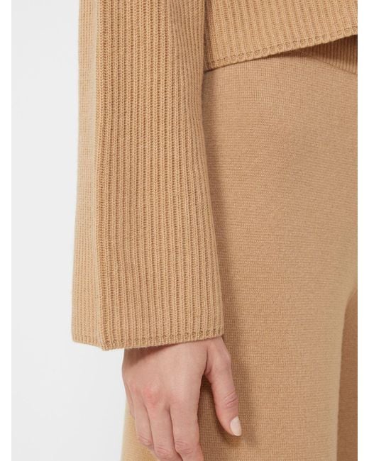 Max Mara Natural Funale Round-Neck Jumper