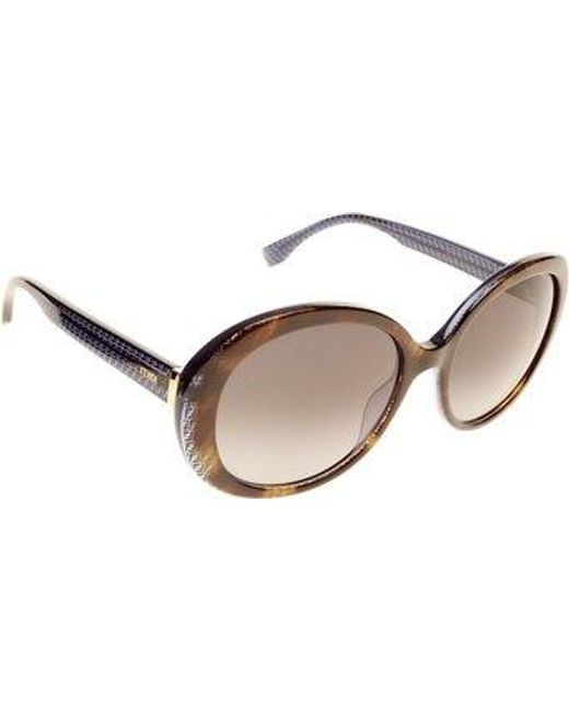 Fendi White Logo Details Sunglasses