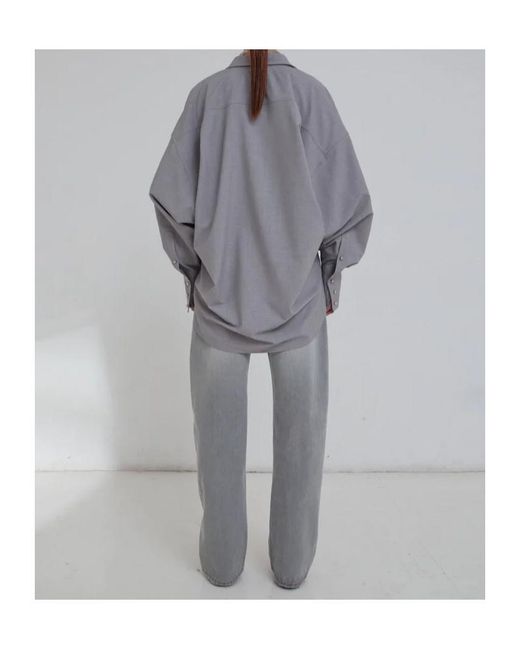 DARKPARK Gray Carla Oversize Shirt