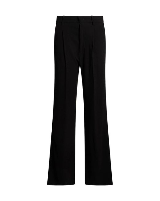 Isabel Marant Black Solid Color Casual Trousers