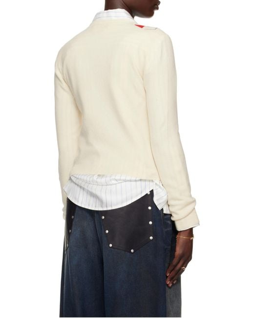 Marni Pink Diamond-Pattern Cardigan