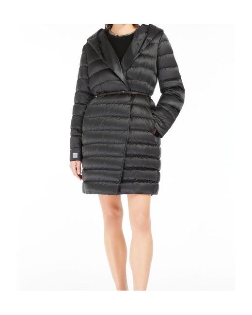Max Mara Black Reversible Down Jacket