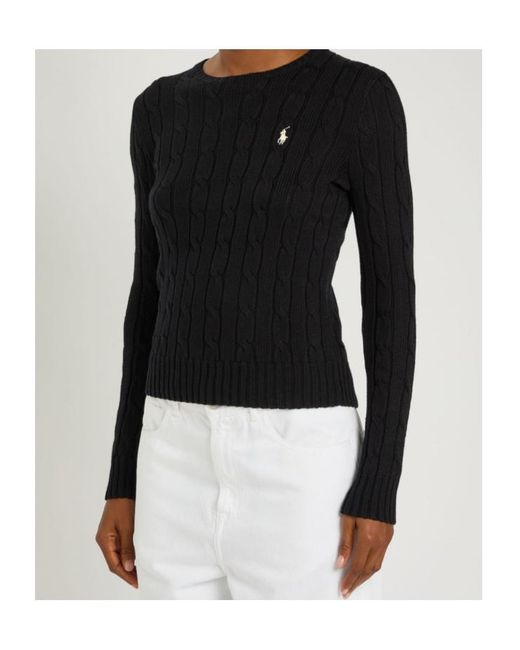 Alaïa Black Hooded Wool-Knit Jumper