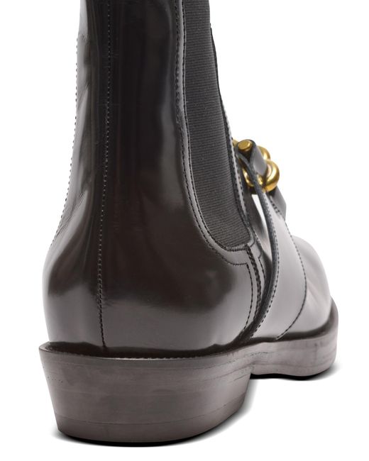 Balmain Black Sync Chelsea Boots for men