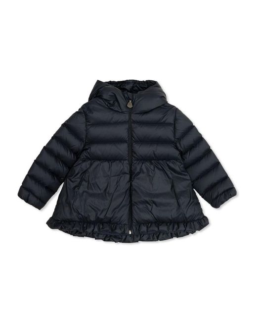 Moncler Blue Long-Sleeved Down Jacket