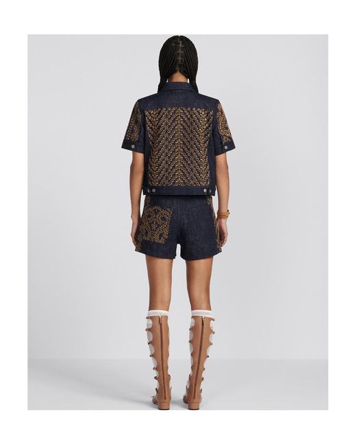 Dior Blue Shorts