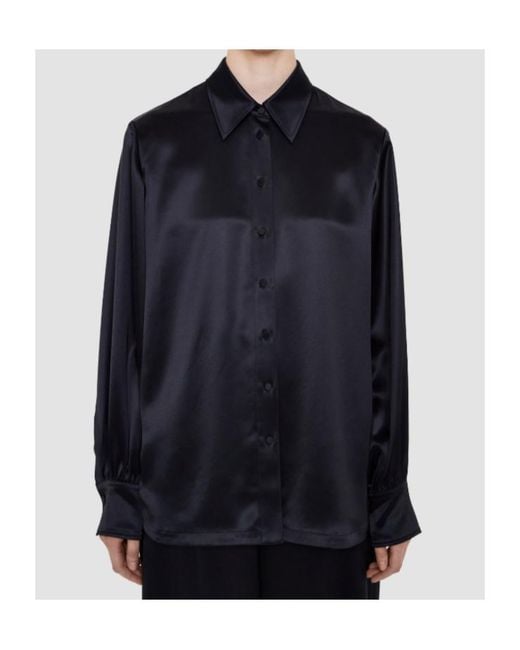 Joseph Blue Tailored Button-Up Shirt
