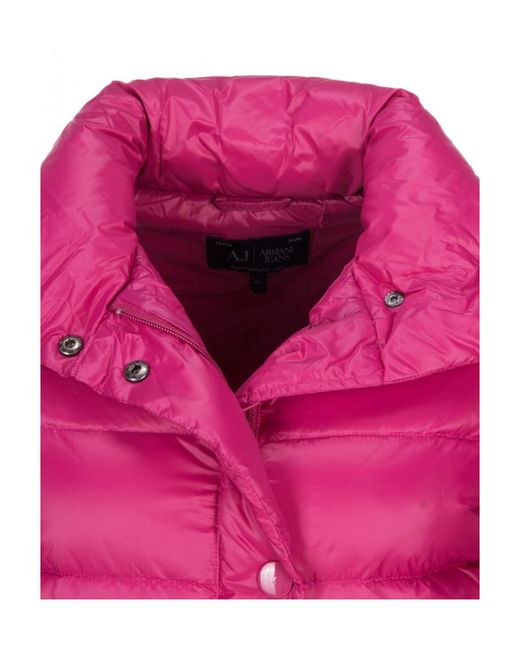 Armani Jeans Pink Quilted Jacket