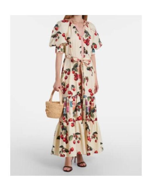 Camilla White Notes From The Road Printed Cotton Shirt Dress