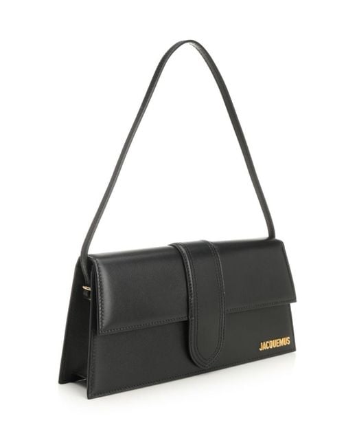 Jacquemus Black Flap Shoulder Bag
