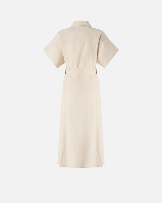 Pinko Natural Alesha Belted Shirt Dress