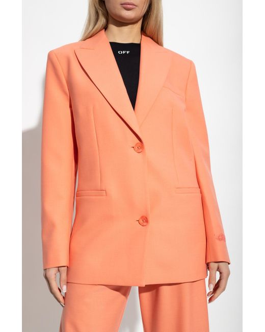 Off-White c/o Virgil Abloh Orange Wo Blend Tomboy Jacket