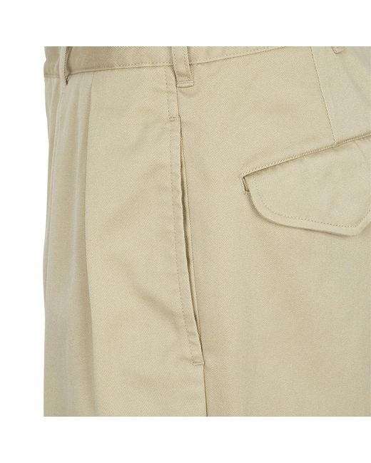 Nanamica Natural Casual Pants With Belt Loops for men