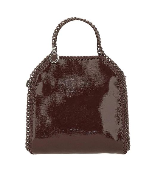 Stella McCartney Brown Falabella Tiny Tote Bag