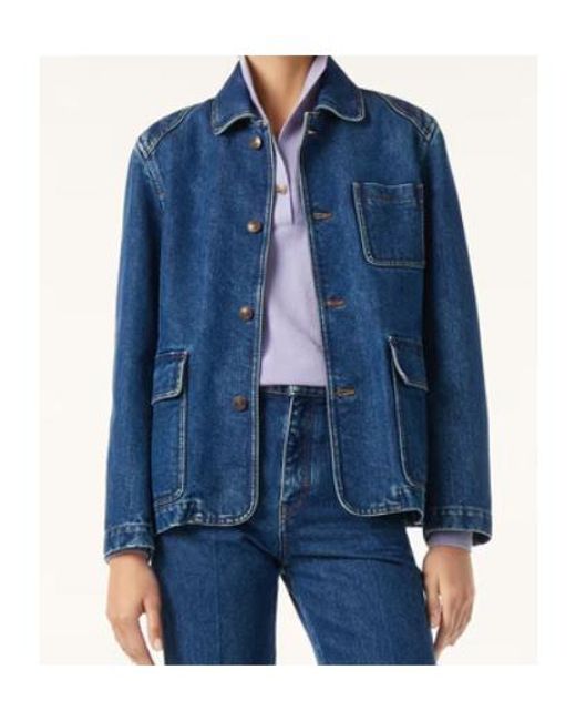 Loro Piana Blue Nichi Denim Jacket
