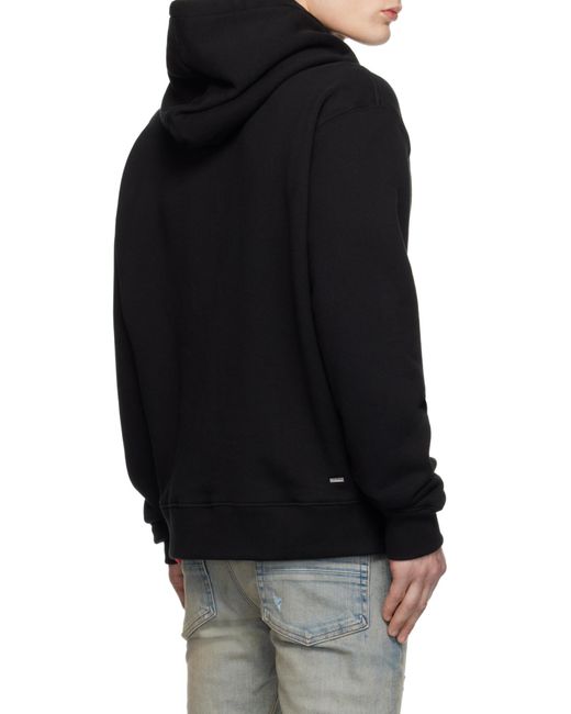 Amiri Blue Logo Printed Hoodie for men