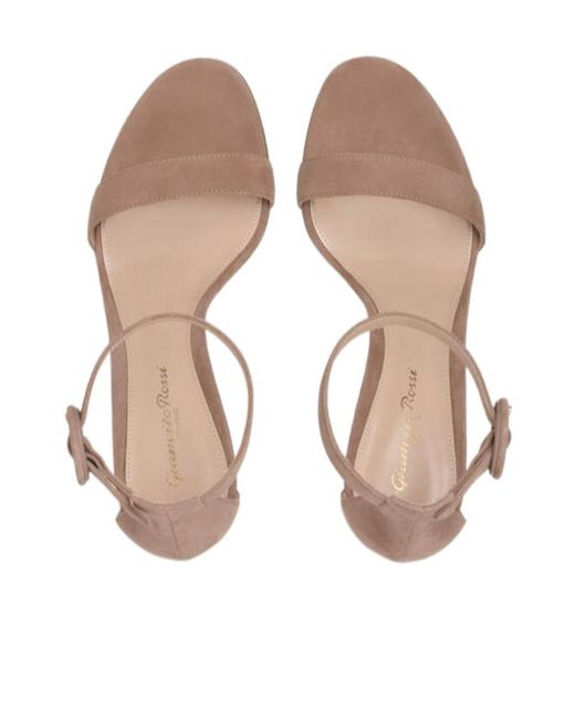 Gianvito Rossi Pink Heeled Strappy Sandals