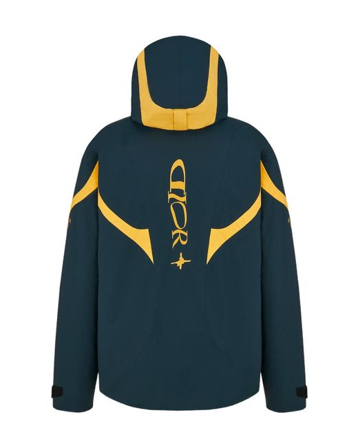 Dior Blue And Descente And Lewis Hamilton Ski Parka for men