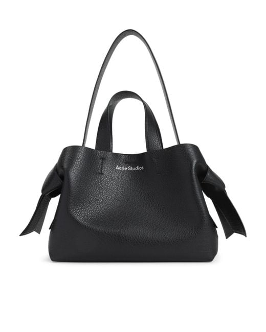 Acne Black Medium Musubi Shoulder Bag for men