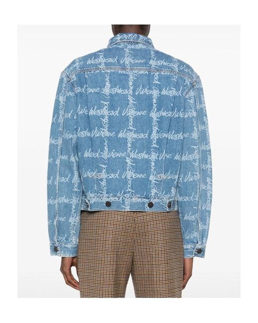 Vivienne Westwood Blue Marlene Jacket for men