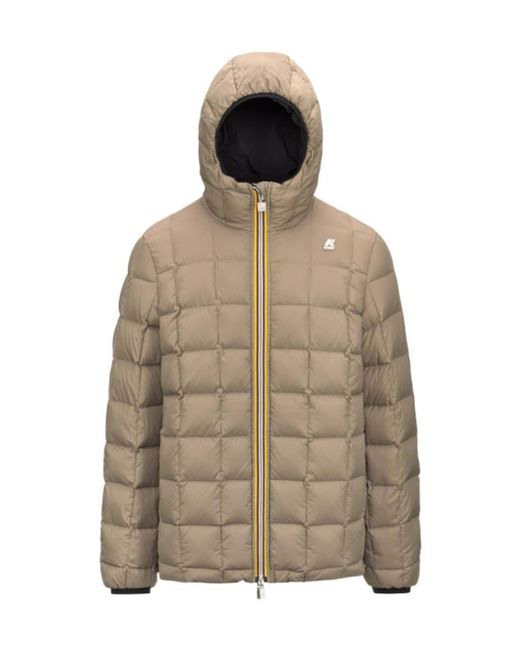 K-Way Black Jack St Thermo Reversible Jacket for men