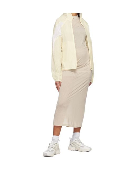 Post Archive Faction PAF Natural Sewing A Medium-Length Midi Skirt