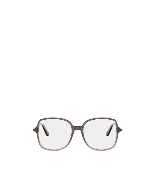 Dior Metallic Full-Rim Glasses
