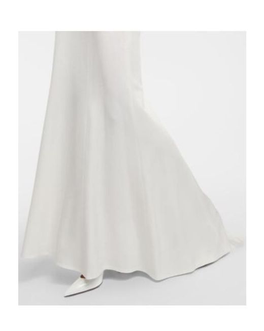 Galvan White Bridal Hebredes Gown