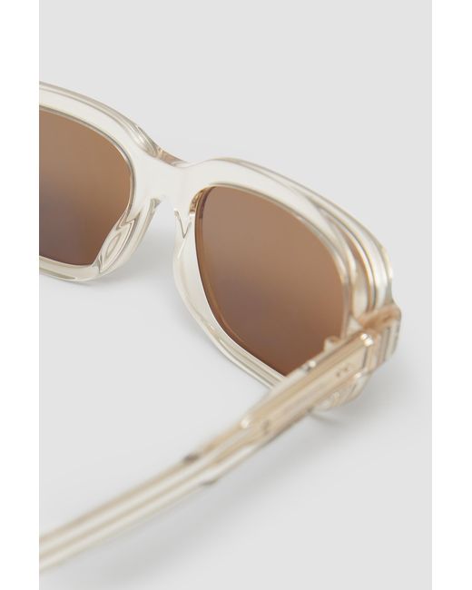 Moncler Multicolor Suntrap Rectangular Sunglasses for men