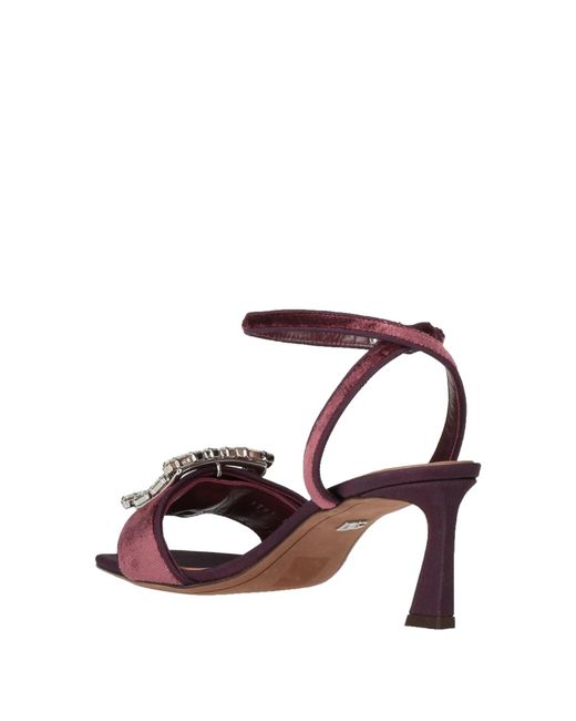Dolce & Gabbana Pink Solid Color Sandals